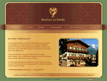 Tablet Screenshot of gasthaus-zur-bruecke.at